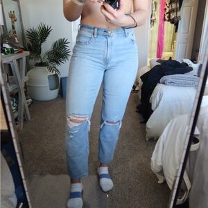 Abercrombie Mom High Rise Jean